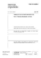 UNGÜLTIG UNE-EN 10249-2:1996 19.6.1996 Ansicht