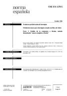 Die Norm UNE-EN 1170-5:1998 13.10.1998 Ansicht