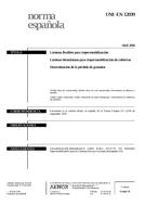 UNGÜLTIG UNE-EN 12039:2000 28.4.2000 Ansicht