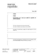 Die Norm UNE-EN 12127:1998 30.3.1998 Ansicht