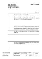 Die Norm UNE-EN 12149:1998 22.7.1998 Ansicht