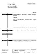 Die Norm UNE-EN 12195-2:2001 13.6.2001 Ansicht