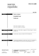 Die Norm UNE-EN 12208:2000 17.4.2000 Ansicht