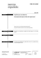Die Norm UNE-EN 12232:2003 27.6.2003 Ansicht