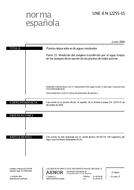 Die Norm UNE-EN 12255-15:2004 11.6.2004 Ansicht