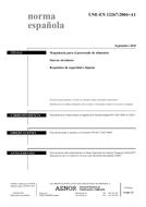 Die Norm UNE-EN 12267:2004+A1:2010 15.9.2010 Ansicht