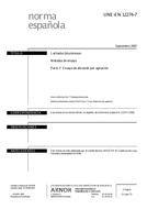 Die Norm UNE-EN 12274-7:2007 12.9.2007 Ansicht