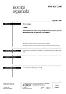Die Norm UNE-EN 12296:1998 23.9.1998 Ansicht
