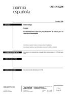 Die Norm UNE-EN 12298:1998 8.10.1998 Ansicht