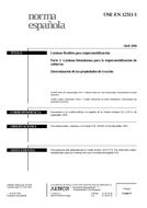 Die Norm UNE-EN 12311-1:2000 29.4.2000 Ansicht