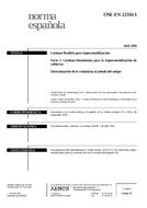 Die Norm UNE-EN 12316-1:2000 29.4.2000 Ansicht