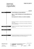 Die Norm UNE-EN 12317-1:2000 29.4.2000 Ansicht