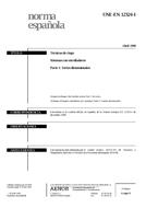 UNE-EN 12324-1:1999