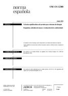 Die Norm UNE-EN 12380:2003 20.6.2003 Ansicht