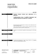 Die Norm UNE-EN 12429:1999 19.4.1999 Ansicht