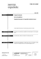 Die Norm UNE-EN 12432:1999 22.4.1999 Ansicht