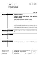 Die Norm UNE-EN 1251-2:2001 30.6.2001 Ansicht