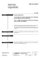 Die Norm UNE-EN 12543-5:2000 31.5.2000 Ansicht