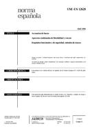 Die Norm UNE-EN 12628:2000 29.4.2000 Ansicht