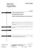 Die Norm UNE-EN 12634:1999 20.7.1999 Ansicht