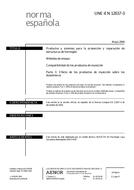 Die Norm UNE-EN 12637-3:2004 21.5.2004 Ansicht
