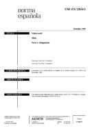 Die Norm UNE-EN 12654-1:1999 24.9.1999 Ansicht