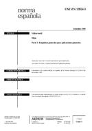 Die Norm UNE-EN 12654-3:1999 24.9.1999 Ansicht