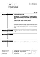 Die Norm UNE-EN 12667:2002 30.7.2002 Ansicht