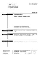 Die Norm UNE-EN 12792:2004 10.12.2004 Ansicht