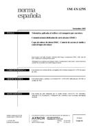 Die Norm UNE-EN 12795:2005 30.11.2005 Ansicht