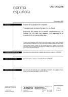 Die Norm UNE-EN 12798:2007 19.12.2007 Ansicht