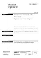 Die Norm UNE-EN 12811-1:2005 15.6.2005 Ansicht