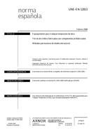 Die Norm UNE-EN 12813:2008 27.2.2008 Ansicht