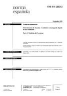 Die Norm UNE-EN 12823-2:2000 10.11.2000 Ansicht