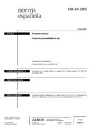 Die Norm UNE-EN 12835:2001 31.5.2001 Ansicht