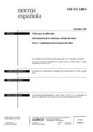 Die Norm UNE-EN 1288-1:2000 29.11.2000 Ansicht