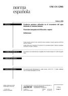 Die Norm UNE-EN 12901:2000 28.2.2000 Ansicht