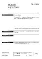 Die Norm UNE-EN 12934:2001 24.1.2001 Ansicht