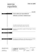 Die Norm UNE-EN 12970:2001 31.5.2001 Ansicht