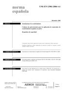 UNGÜLTIG UNE-EN 12981:2006+A1:2009 2.12.2009 Ansicht