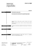 Die Norm UNE-EN 13009:2001 30.4.2001 Ansicht