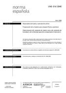 Die Norm UNE-EN 13040:2008 30.4.2008 Ansicht