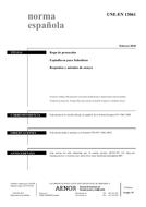 Die Norm UNE-EN 13061:2010 3.2.2010 Ansicht