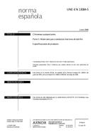 Die Norm UNE-EN 13084-5:2006 21.6.2006 Ansicht