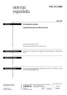 Die Norm UNE-EN 13085:2001 16.7.2001 Ansicht