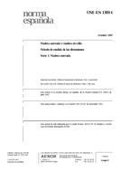 Die Norm UNE-EN 1309-1:1997 28.10.1997 Ansicht