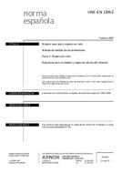 Die Norm UNE-EN 1309-2:2007 28.2.2007 Ansicht