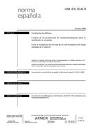 Die Norm UNE-EN 13141-9:2008 1.10.2008 Ansicht