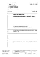 Die Norm UNE-EN 1326:1996 24.10.1996 Ansicht