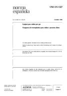 Die Norm UNE-EN 1327:1996 24.10.1996 Ansicht